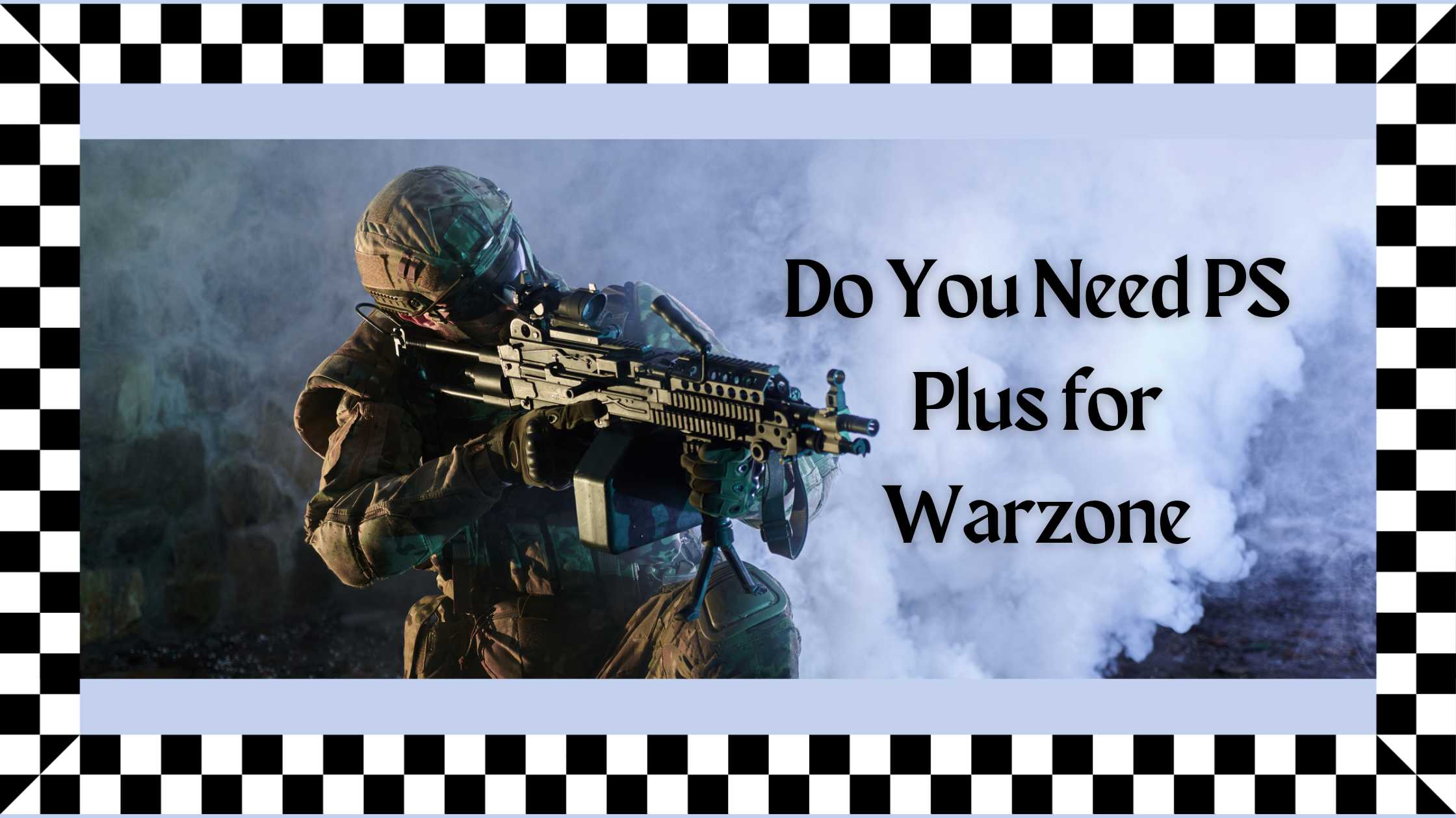 Can I Play Warzone Without PS Plus