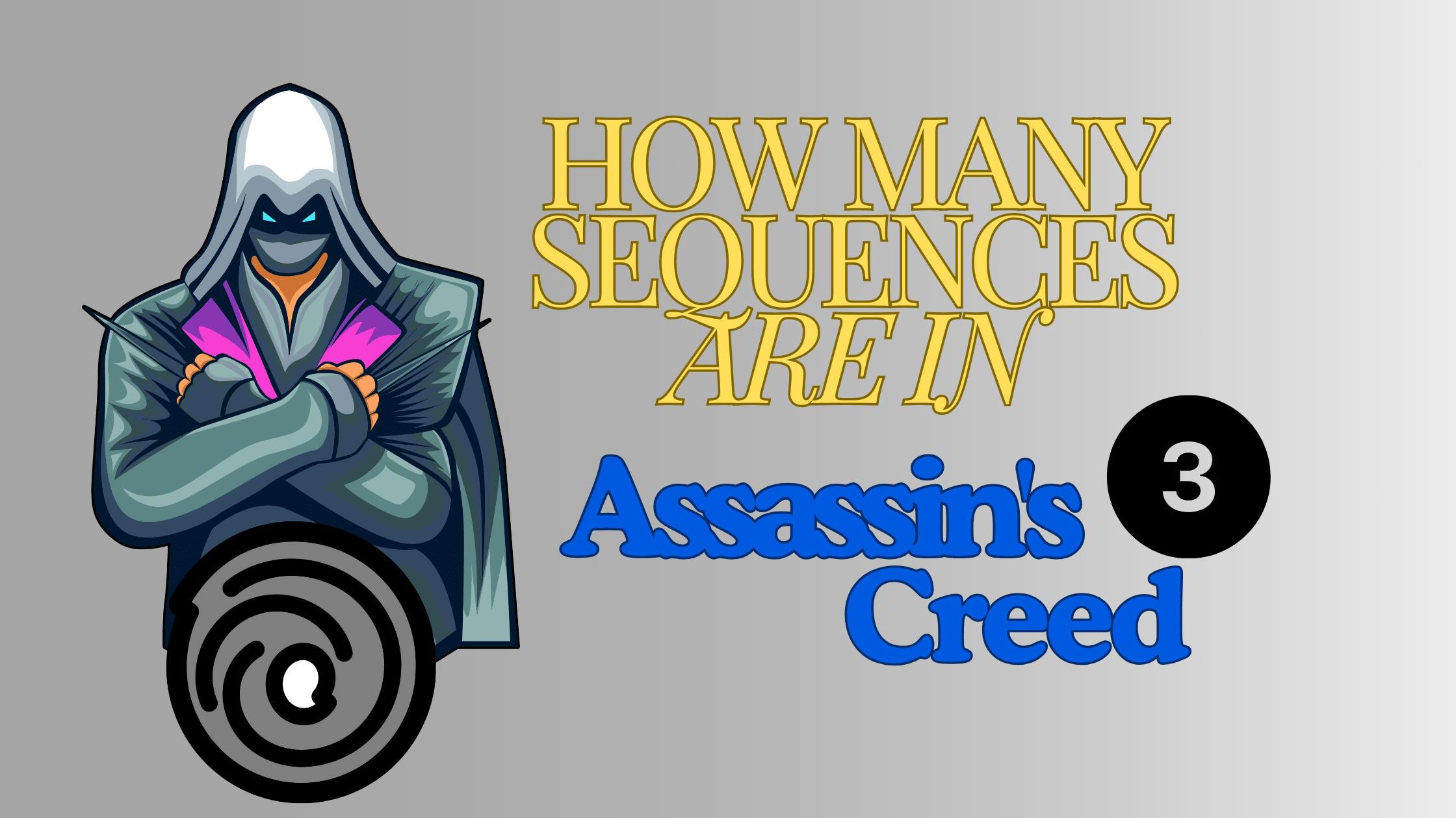 How many sequences are in Assassin's Creed 3